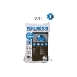 Agregat Perlibeton de beton leger blanc, 10.4 kg