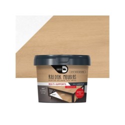 Peinture pour meuble Relook MAISON DECO effet bois naturel mat 0.375 L