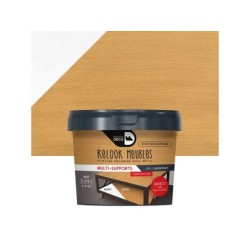 Peinture pour meuble Relook MAISON DECO effet bois vintage mat 0.375 L