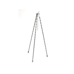 Tripod et grill en acier inoxydable, BUSCHBECK, pour brasero de 60 cm