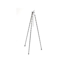 Tripod et grill en acier inoxydable, BUSCHBECK, pour brasero de 80 cm