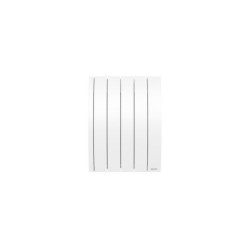 Radiateur électrique connecté à inertie fluide 500 W SAUTER Ipala horizontal blanc