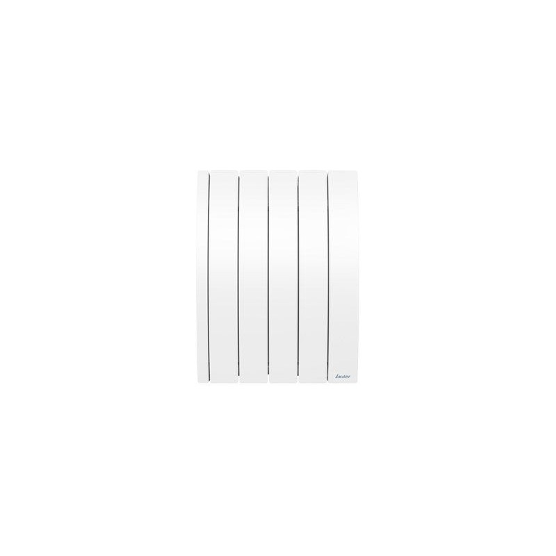 Radiateur électrique connecté à inertie fluide 500 W SAUTER Ipala horizontal blanc