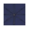 Parasol déporté NATERIAL Aura bleu rectangulaire, L.386 x l.281 cm