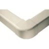 Angle extérieur pour goulotte à l'unité, ARTIPLASTIC, 110 x 75 mm ivoire