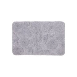 Tapis de bain l.50 x L.80 cm gris, Pebbles SENSEA