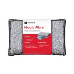 Eponge microfibre double face (abrasive) DIXNEUF Magic fibre