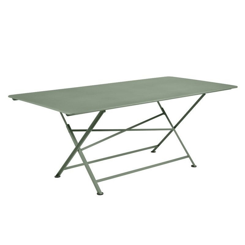 Table de jardin FERMOB Cargo rectangulaire vert 8 personnes