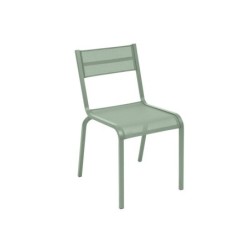 Chaise de jardin FERMOB Oleron en aluminium vert