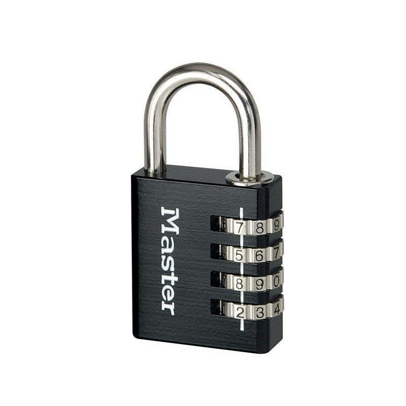 Cadenas à combinaison aluminium, MASTER LOCK, l.40 mm