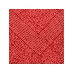 Tapis de bain l.50 x L.80 cm rouge, Terry SENSEA