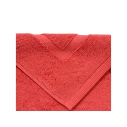 Tapis de bain l.50 x L.80 cm rouge, Terry SENSEA