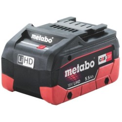 Batterie rechargeable METABO LIHD, 18 V 5.5 Ah