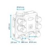 Kit VMC simple flux hygroréglable S&P Ozeo ecowatt 2'