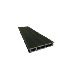 Lame de terrasse chausey 3000x220x22mm composite anthracite