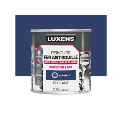 Peinture Fer Extérieur Luxens Saphir 1 Glossy 0.5 L