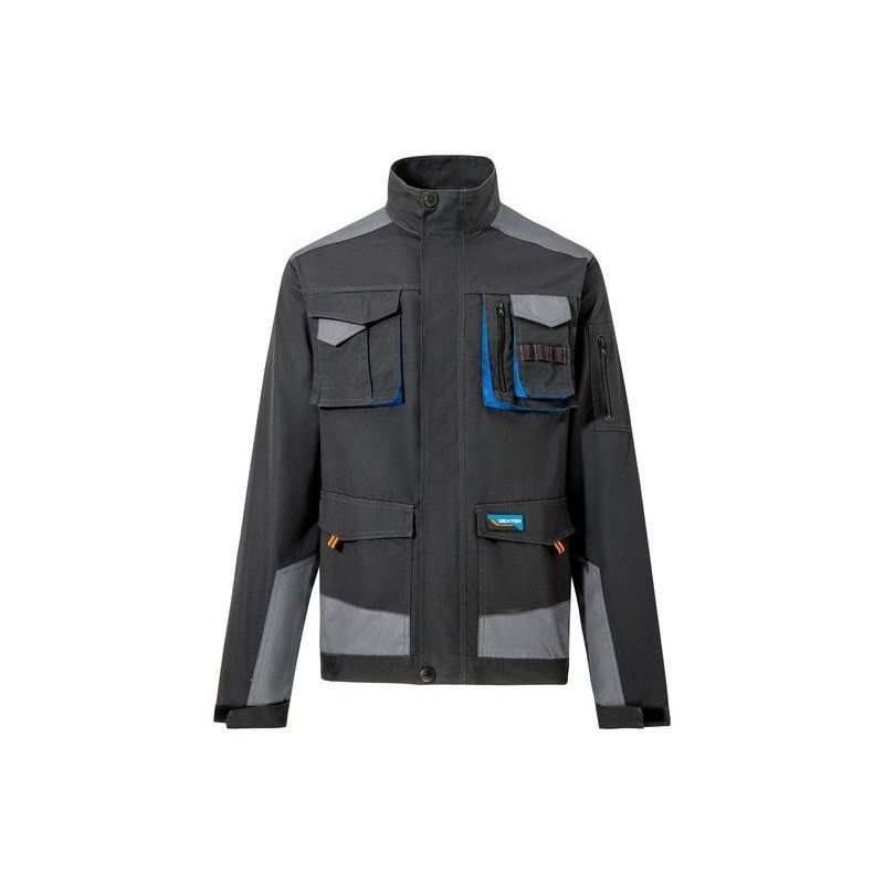 Veste De Travail Dexter Jacket Noir / Gris Taille S