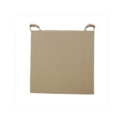 Galette de chaise JOY, beige l.40 x H.40 cm