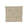 Coussin de sol Luck, beige l.60 x H.60 cm