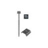 Kit De 25 Fixations, L.40 Mm Gris Ral 7016 Bol-Fixations