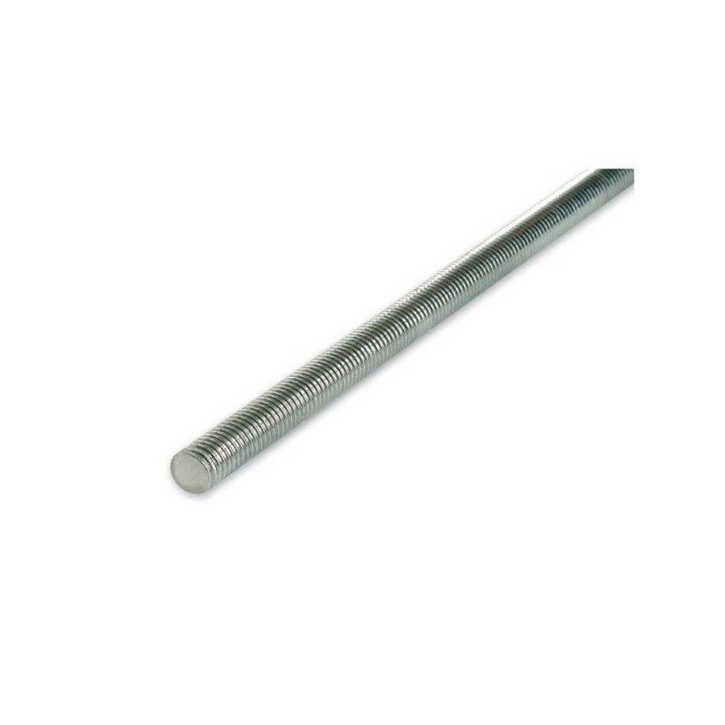 Tige Filetée Inox Zingué, L.1000 X Diam.3 Mm, Suki