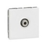 Prise Tv Type F Mosaic, Legrand, Blanc