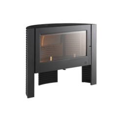 Poêle à bûche Itaya, INVICTA, 12 kW anthracite