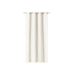 Rideau tamisant, Pharell, coton, blanc H.280 x l.140 cm INSPIRE