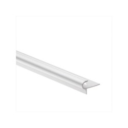 Nez De Marche Décoratif Escaliers Et Sol Argent Mat Alu L.250 Cm X Ep.19 Mm