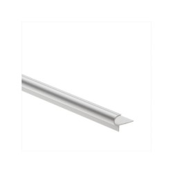 Nez De Marche Décoratif Escaliers Et Sol Argent Mat Alu L.250 Cm X Ep.22 Mm