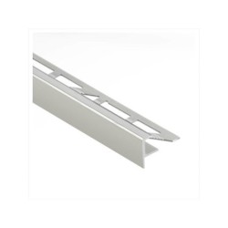 Nez De Marche Décoratif Escaliers Et Sol Argent Mat Alu L.250 Cm X Ep.20 Mm