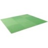 Lot de 9 dalles, L.78 x l.78 cm, vert