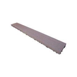 Lame de terrasse clip 1200x150x36mm komi composite chocolat naterial