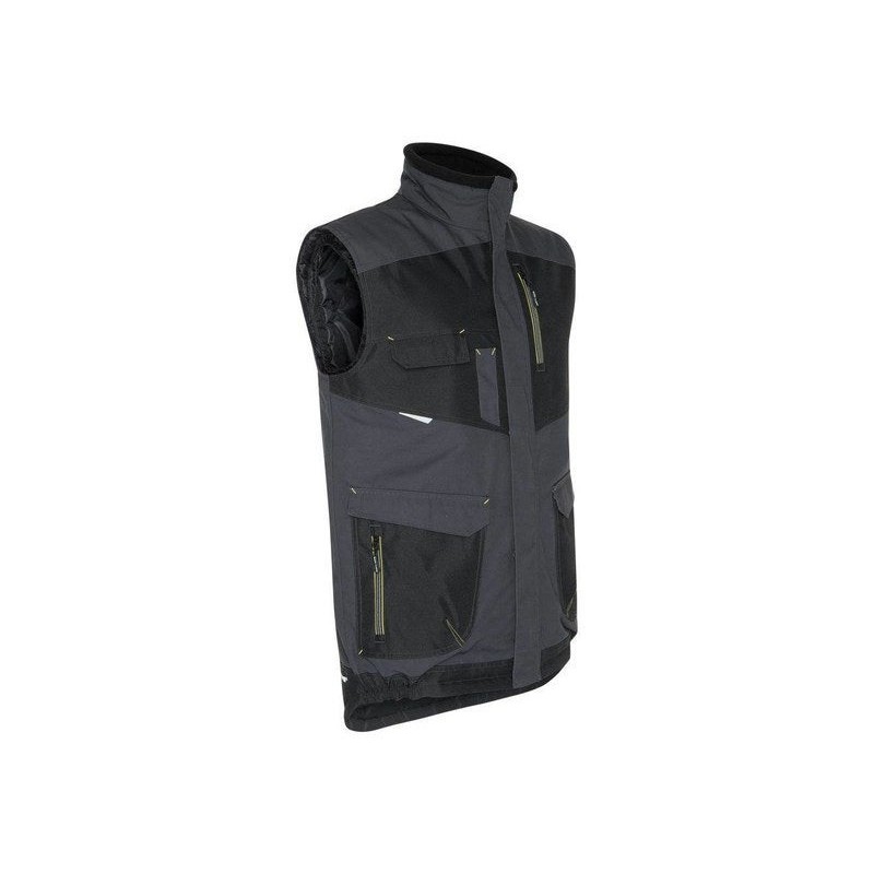 Gilet Sans Manche Ali Gris/Noir Taille L