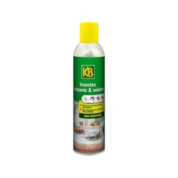 Aérosol anti-insectes volants et rampants, KB, 300 ml