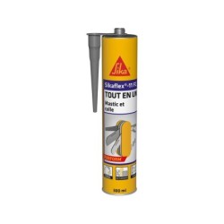 Mastic colle Sikaflex 11FC, SIKA, 300 ml gris