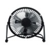 Mini ventilateur de table, EQUATION, Lara, Diam. 10 cm, 15 W metal noir