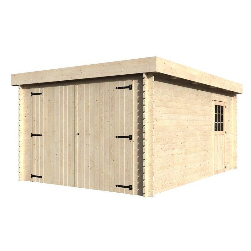 Garage Bois Galan 1 Voiture, 13.57 M², 3.26 X 4.8 M LDD