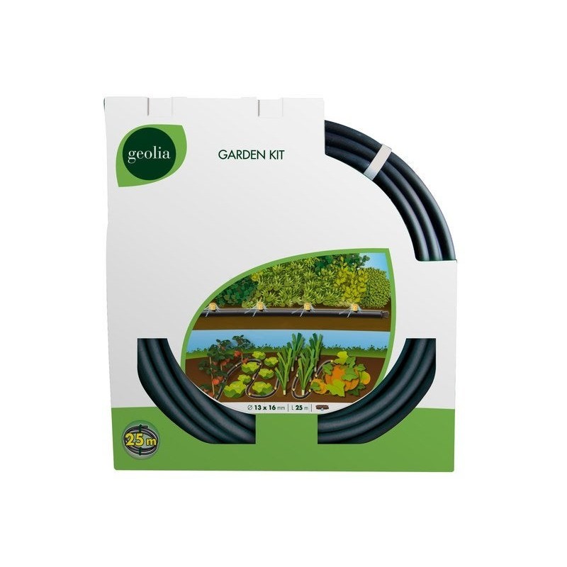 Kit d'arrosage goutte-à-goutte GEOLIA Geo4060 L.25 m Diam..13 mm