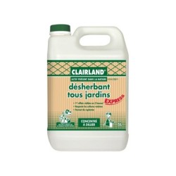 Désherbant concentré tous jardins, CLAIRLAND, 5 litres