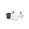 Panier de bain / douche à ventouse, inox, Remix