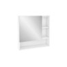 Armoire de toilette l.70 cm H.70 cm P.16.3 cm, blanc, SENSEA Easy