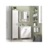 Armoire de toilette l.70 cm H.70 cm P.16.3 cm, blanc, SENSEA Easy