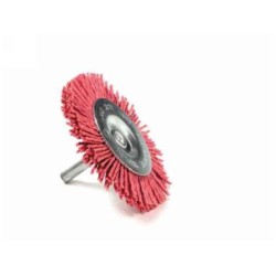 Polybrosse Rouge Circulaire Pour Bois Tivoly, Diam.75 Mm