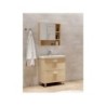 Armoire De Toilette L. 70 Cm, Beige, Sensea Easy