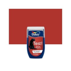 Testeur Peinture Rouge Madras Satin Dulux Valentine Crème De Couleur 0.03 L