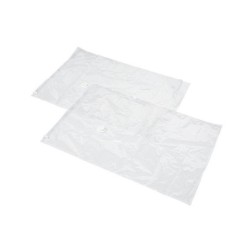 Lot de 2 Housse sous vide SPACEO transparent H.90 x l.60 x P.0 cm