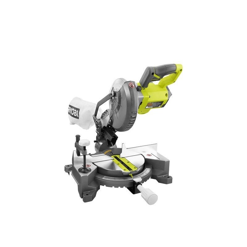 Scie à onglet sans fil, sans batterie, RYOBI ONE+ EMS190DC, 190 mm 18 volts