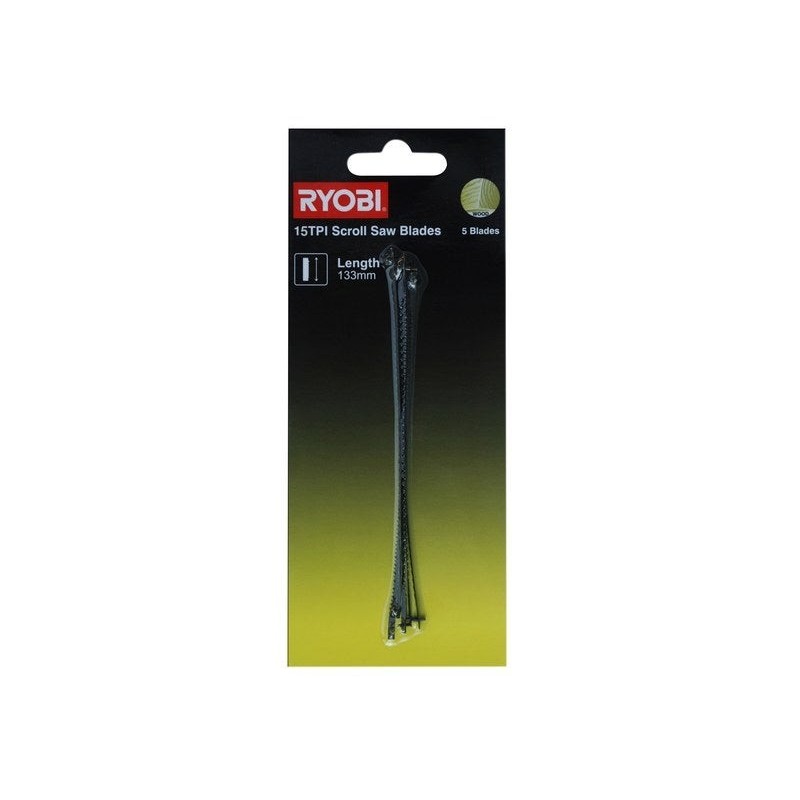 Lot de lames à chantourner le bois RYOBI Ssb15tpi