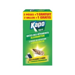 Piège À Mites Vêtements, Kapo Vert 2 + 1 Offert